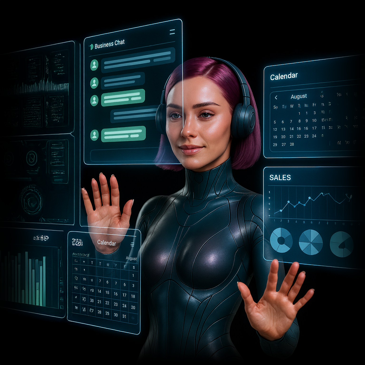 Alex invitando a interactuar